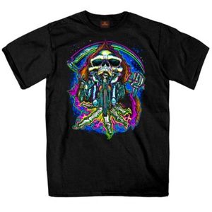 Blacklight Poster Neon Biker Tee